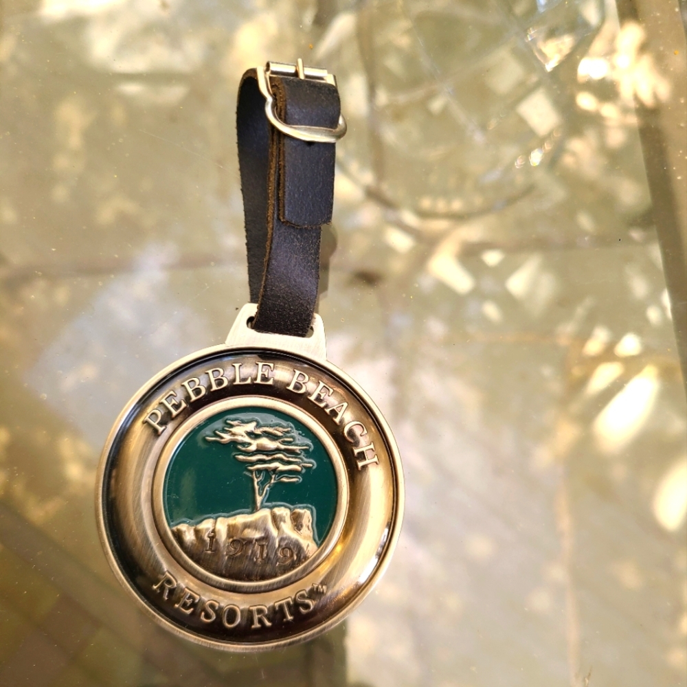 Pebble Beach Golf Bag Tag